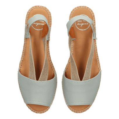 Etna Damen Espadrilles Cel