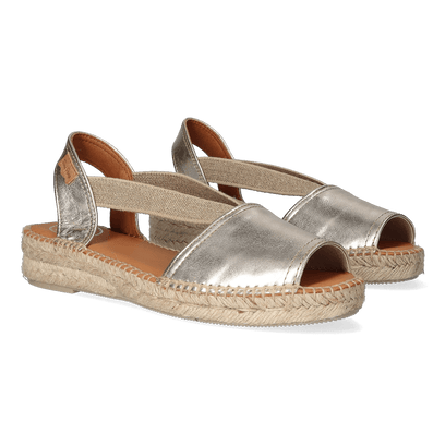 Etna Damen Espadrilles Plati