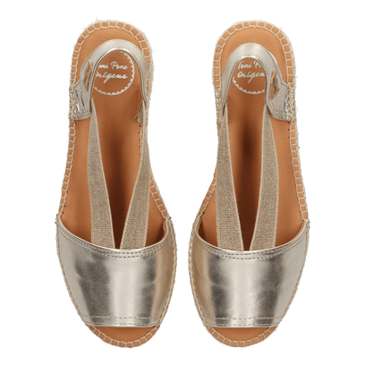 Etna Damen Espadrilles Plati