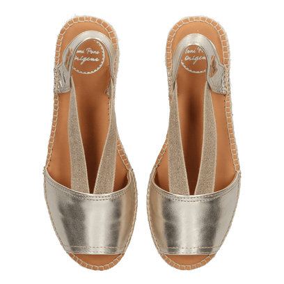 Etna Damen Espadrilles Plati