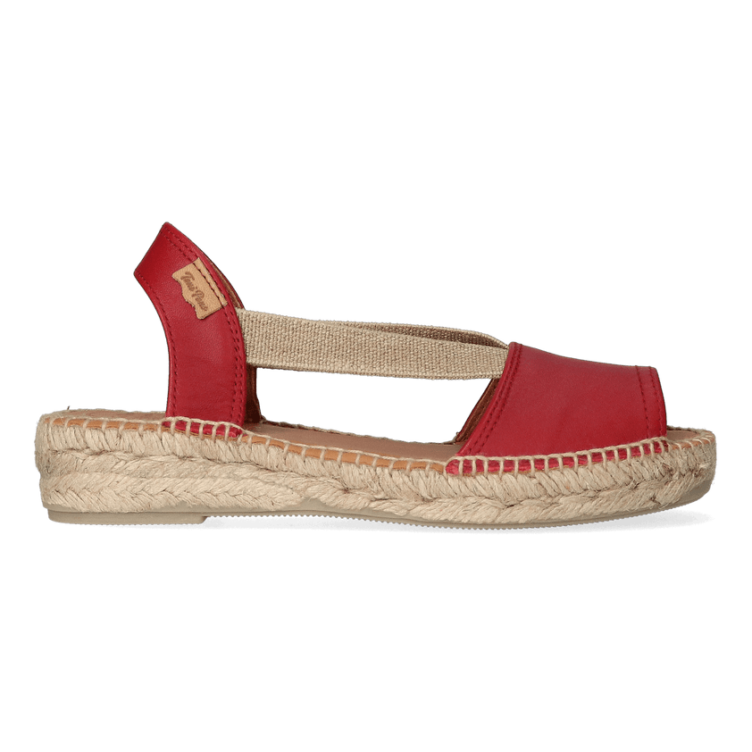 Etna Damen Espadrilles Vermell