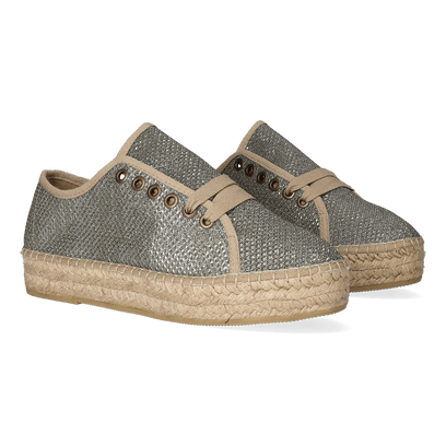 Fedra-S Damen Espadrilles Plati
