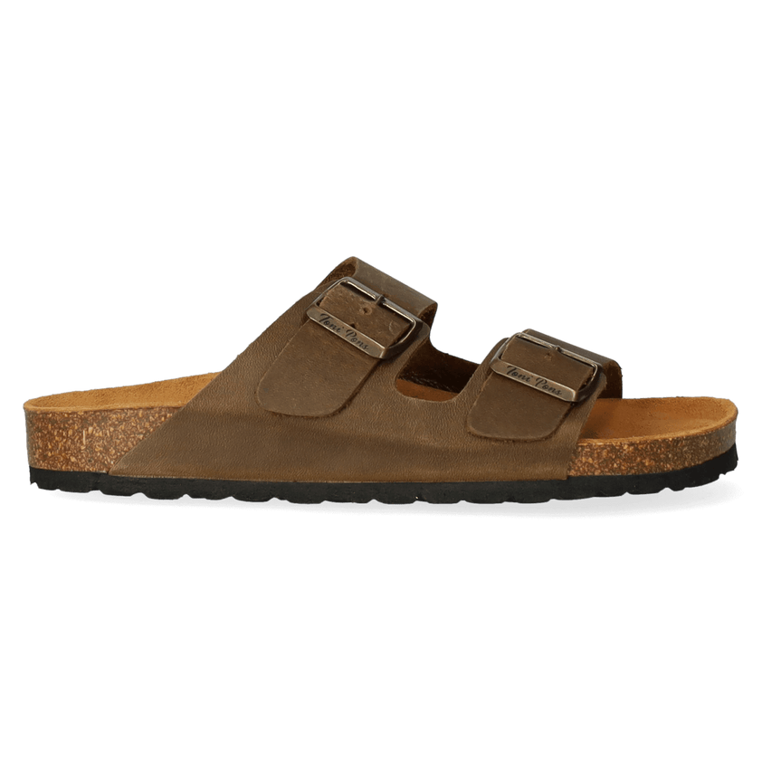 Ger-PE Herren Pantoletten Caqui