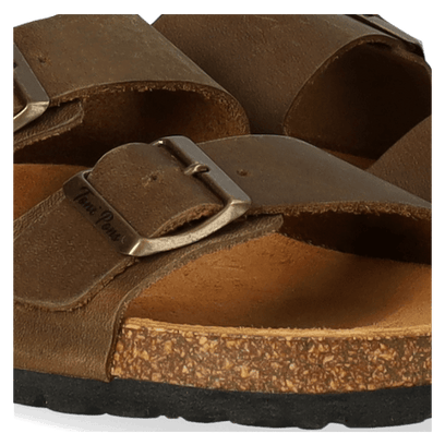 Ger-PE Herren Pantoletten Caqui