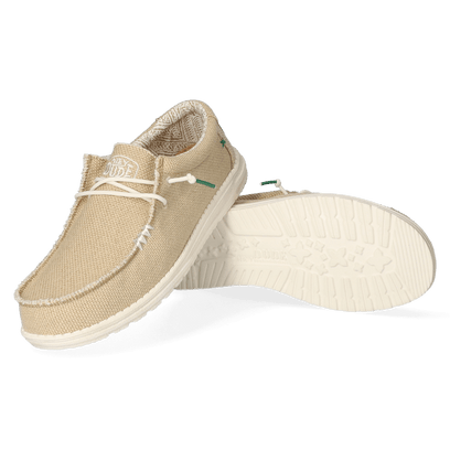 Wally Braided Herren Halbschuhe Sand