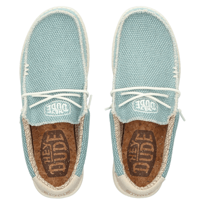 Wally Braided Herren Halbschuhe Aqua