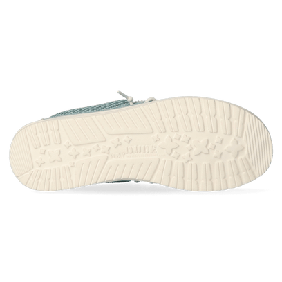 Wally Braided Herren Halbschuhe Aqua