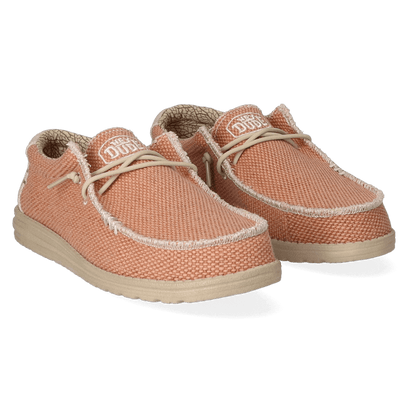 Wally Braided Herren Halbschuhe Tangerine