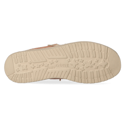 Wally Braided Herren Halbschuhe Tangerine