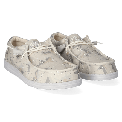 Wally Camouflage Herren Halbschuhe Greyscale Desert Camo