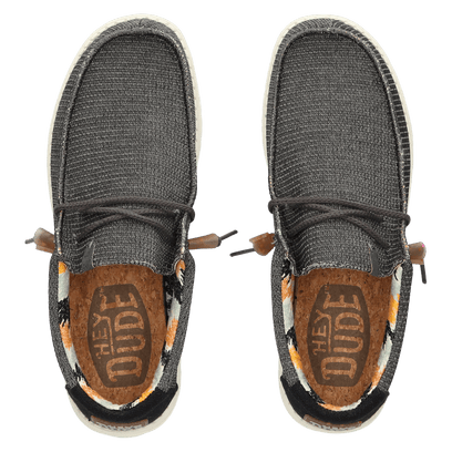 Wally Eco Sox Herren Halbschuhe Charcoal