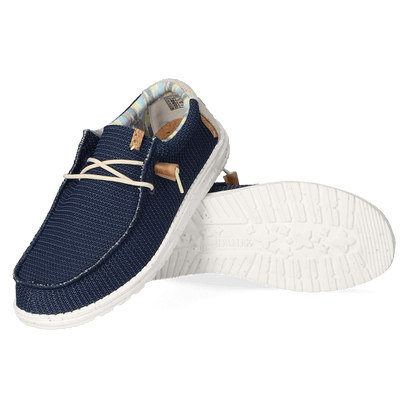 Wally Eco Stretch Herren Halbschuhe Orion Blue