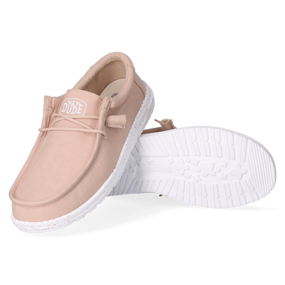 Wally Slub Canvas Herren Halbschuhe Tan