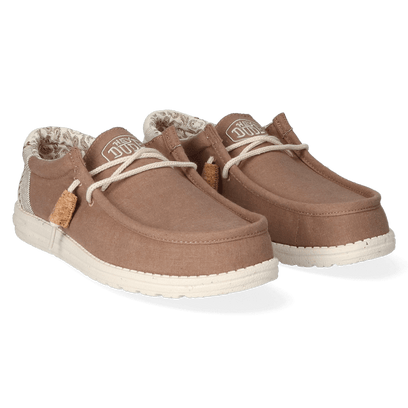 Wally Break Stitch Herren Halbschuhe Clay