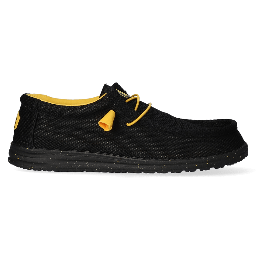Wally Sox Herren Halbschuhe Black/Yellow