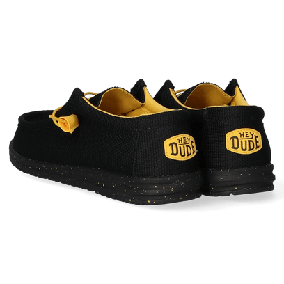 Wally Sox Herren Halbschuhe Black/Yellow