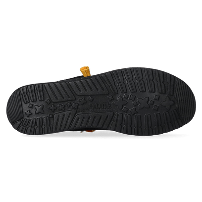 Wally Sox Herren Halbschuhe Black/Yellow