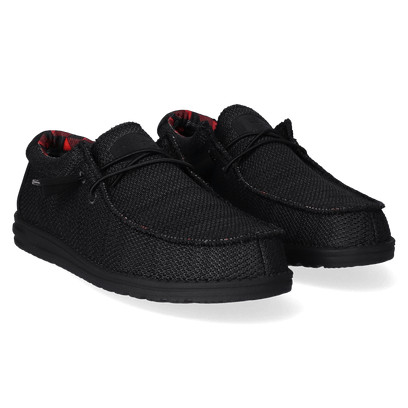 Wally Sox Herren Halbschuhe Jet Black