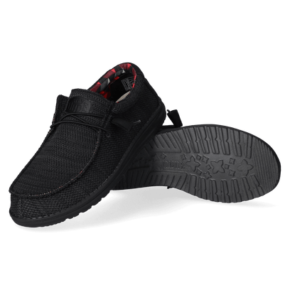 Wally Sox Herren Halbschuhe Jet Black