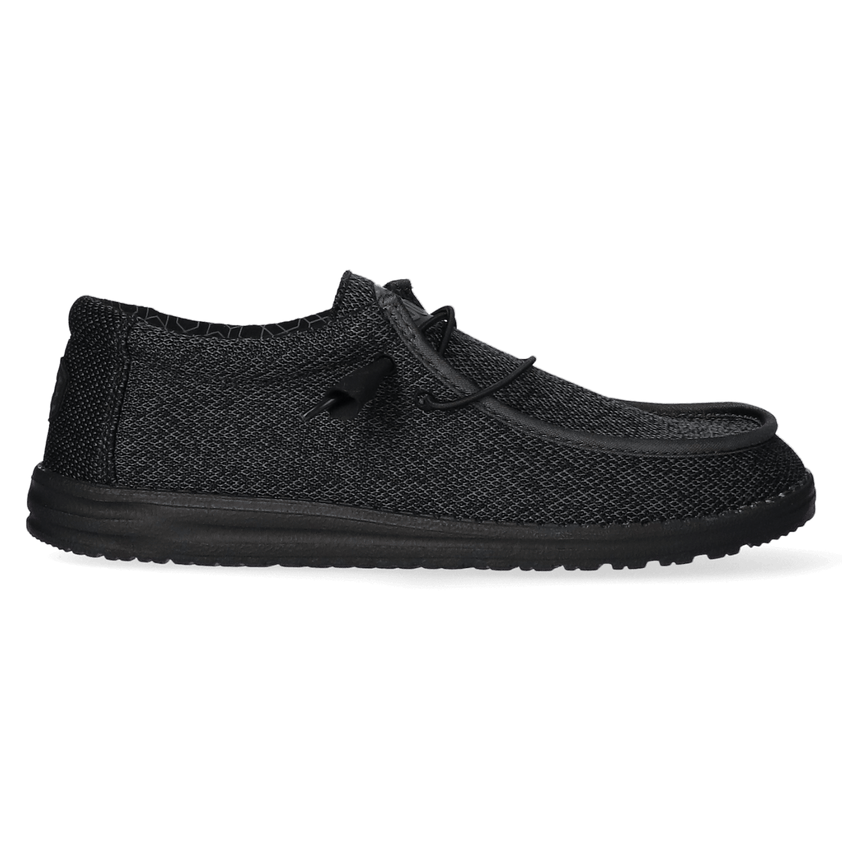 Wally Sox Herren Halbschuhe Total Black