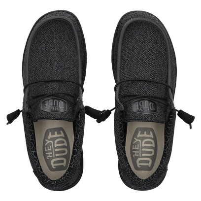 Wally Sox Herren Halbschuhe Total Black