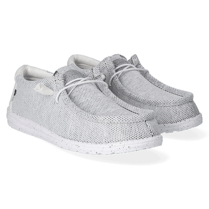 Wally Sox Herren Halbschuhe Stone White