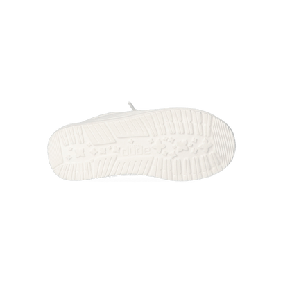 Wally Youth Slub Jongens Instappers Canvas White