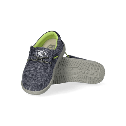 Wally Youth Jungen Halbschuhe Stretch Navy