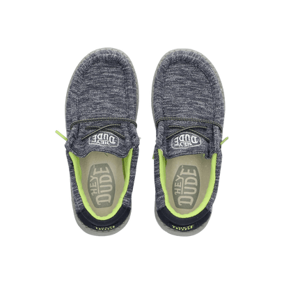 Wally Youth Jungen Halbschuhe Stretch Navy