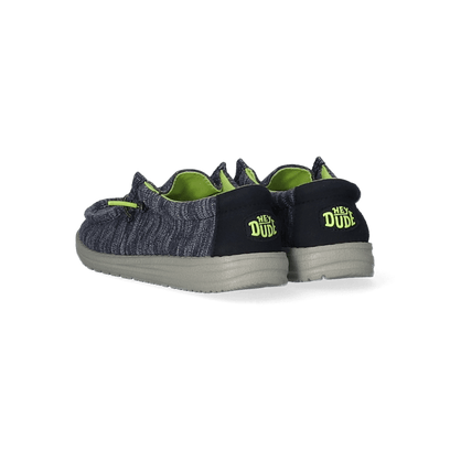 Wally Youth Jungen Halbschuhe Stretch Navy