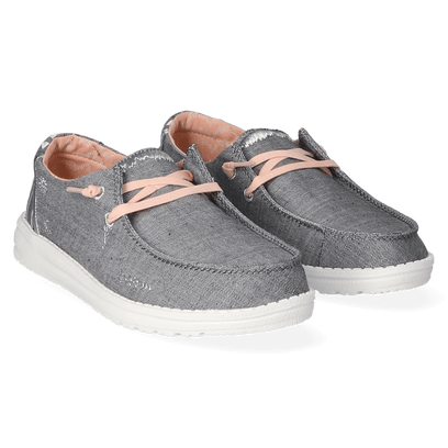 Wendy Boho Damen Halbschuhe Grey