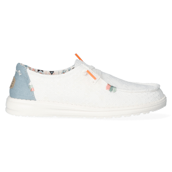 Wendy Boho Damen Halbschuhe White Crochet Wendy Boho Damen Halbschuhe White Crochet