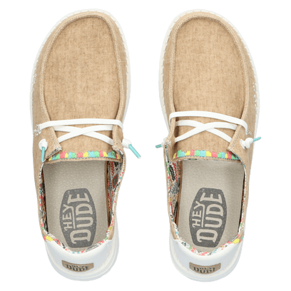 Wendy Boho Damen Halbschuhe Sand