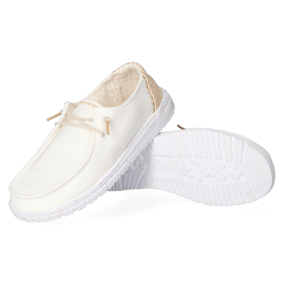 Wendy Chambray Damen Halbschuhe White Sand