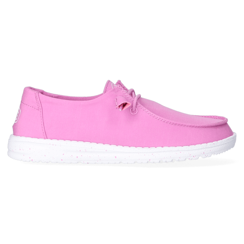 Wendy Slub Canvas Damen Halbschuhe Violet