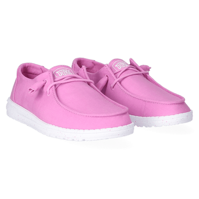 Wendy Slub Canvas Damen Halbschuhe Violet