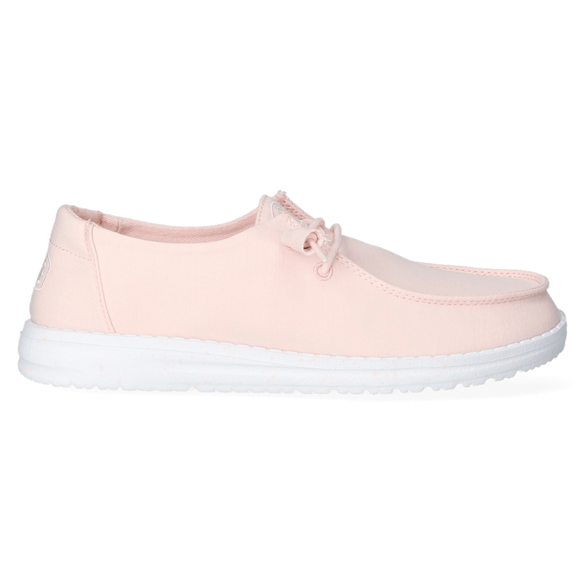 Wendy Slub Canvas Damen Halbschuhe Pink