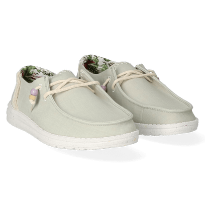 Wendy Fringe Damen Halbschuhe Sage