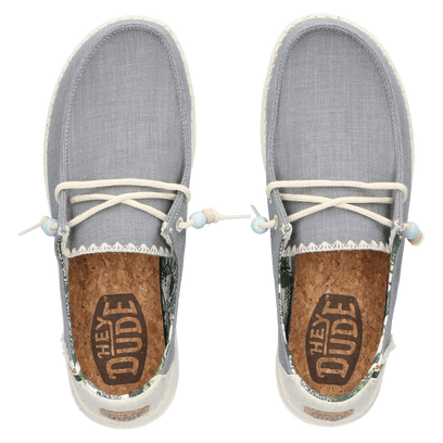 Wendy Fringe Damen Halbschuhe Indigo