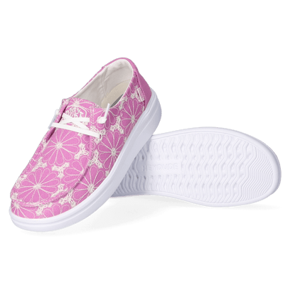 Wendy Rise Eyelet Damen Halbschuhe Violet