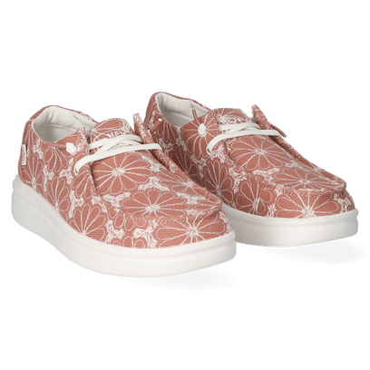 Wendy Rise Eyelet Damen Halbschuhe Ballerina