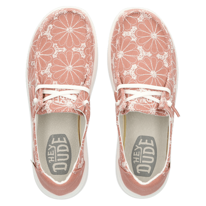 Wendy Rise Eyelet Damen Halbschuhe Ballerina