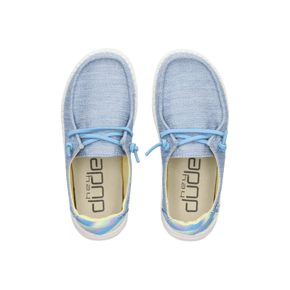 Wendy Youth Mädchen Halbschuhe Sparkle Denim