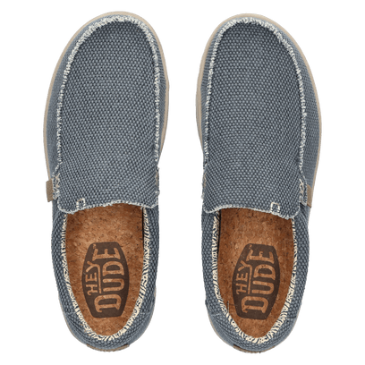 Mikka Braided Herren Halbschuhe Deep Blue