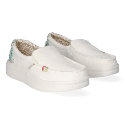 Misty Rise Damen Halbschuhe Azure White