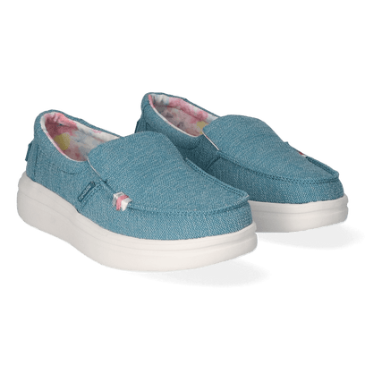 Misty Rise Damen Halbschuhe Tropical Blue