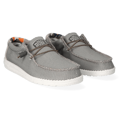 Wally Sox Stitch Herren Halbschuhe Asphalt