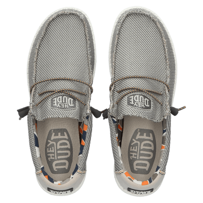 Wally Sox Stitch Herren Halbschuhe Asphalt