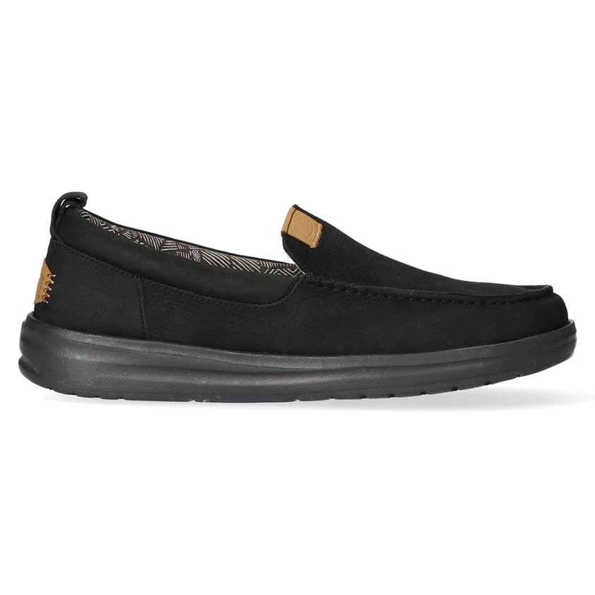 Wally Grip Herren Mokassins Black