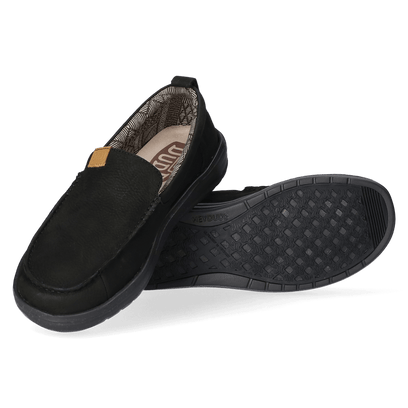 Wally Grip Herren Mokassins Black
